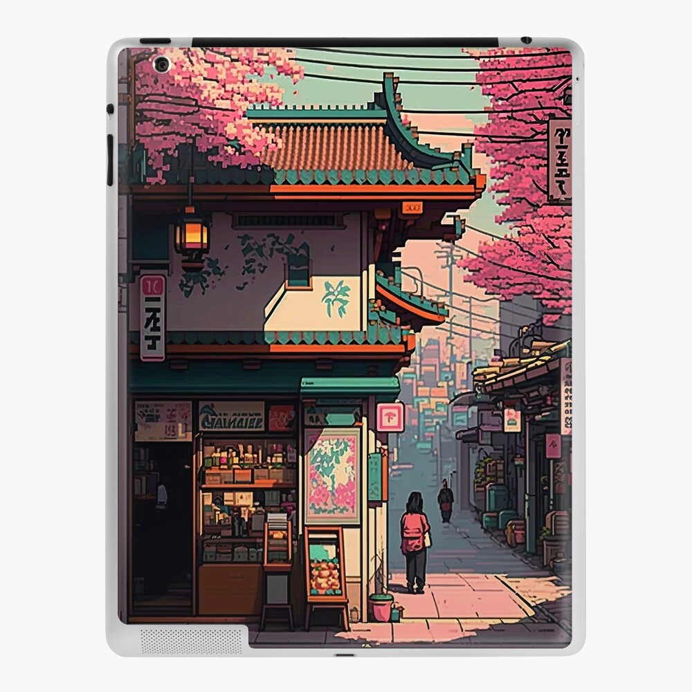 Japanese Kawaii City  [Pixel Art] by Penzilla