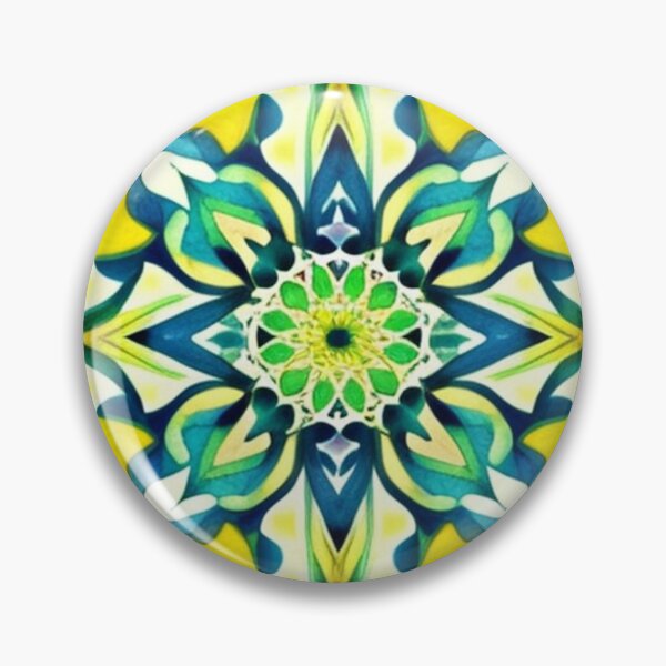 Item preview, Boho watercolor yellow blue  designed and sold by Roxburylane.