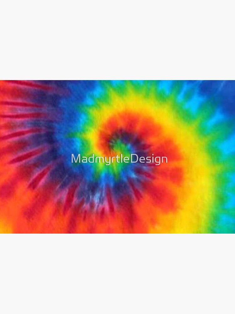 tie dye swirl rainbow