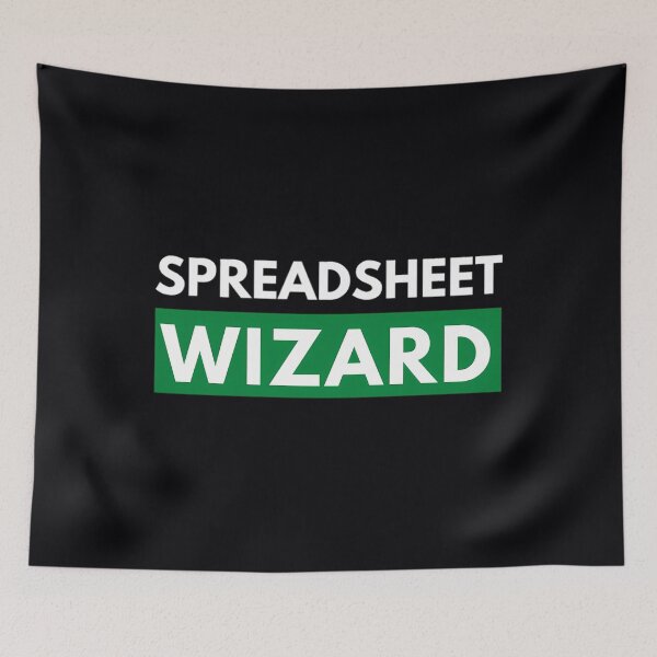 Item preview, Spreadsheet wizard	 designed and sold by geywvcxzto37.