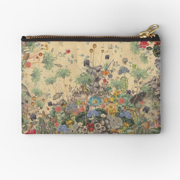 Garden Surround Zipper Pouch