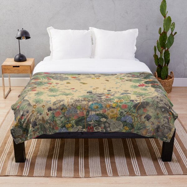 Garden Surround Throw Blanket