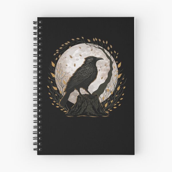 Item preview, Crow Bird Witchcraft Occult Mystical Black Raven designed and sold by gogo-jr.