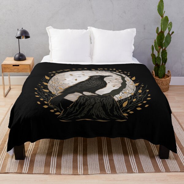 Item preview, Crow Bird Witchcraft Occult Mystical Black Raven designed and sold by gogo-jr.