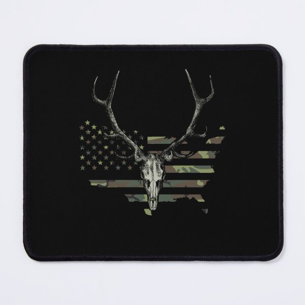 Item preview, Deer Hunting Camouflage Flag designed and sold by ZHXFashionista.
