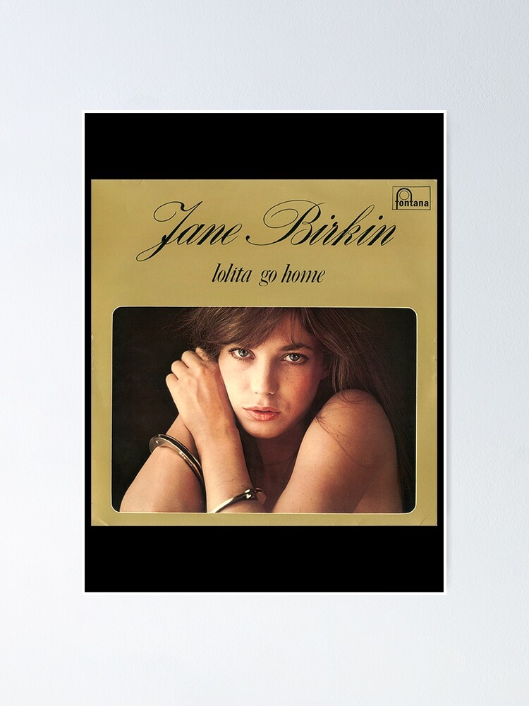 Jane Birkin Lolita Go Home Album Cover | Poster