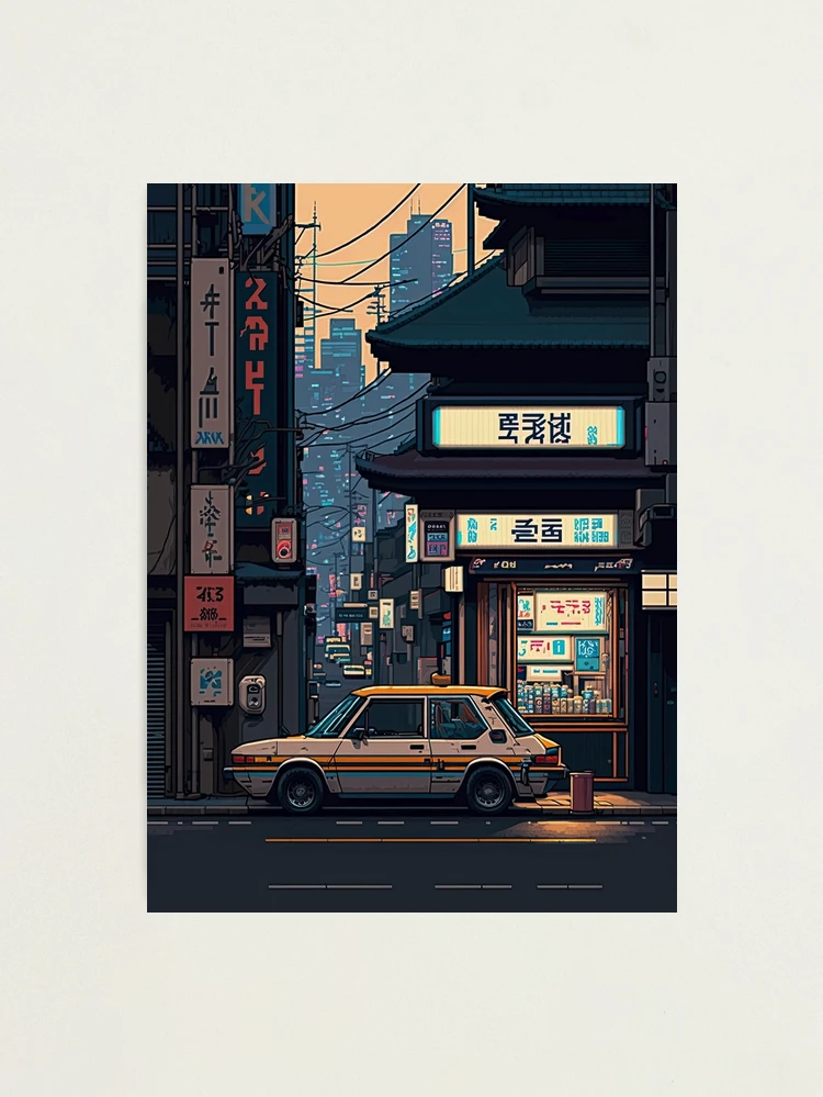Japan Pixel Art 10