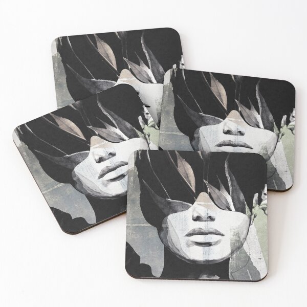 Item preview, Abstract beauty and leaves designed and sold by Underdott.