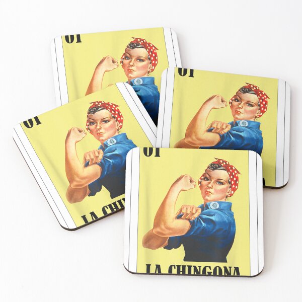 Item preview, Funny Mexican Design for Hispanas - La Chingona T-Shirt	 designed and sold by EshmahTrendy.