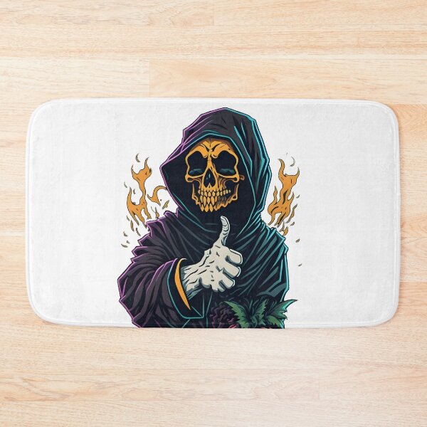 Item preview, Grim Reaper gives thumbs up designed and sold by BearsAndSkulls.