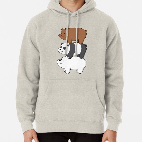 We bare bears Ice bear Pullover Hoodie for Sale by kidcartoon Redbubble