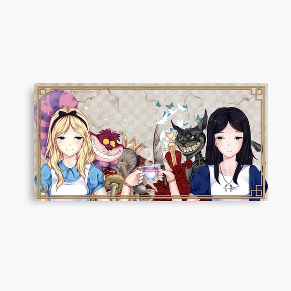 Alice v Alice Canvas Print