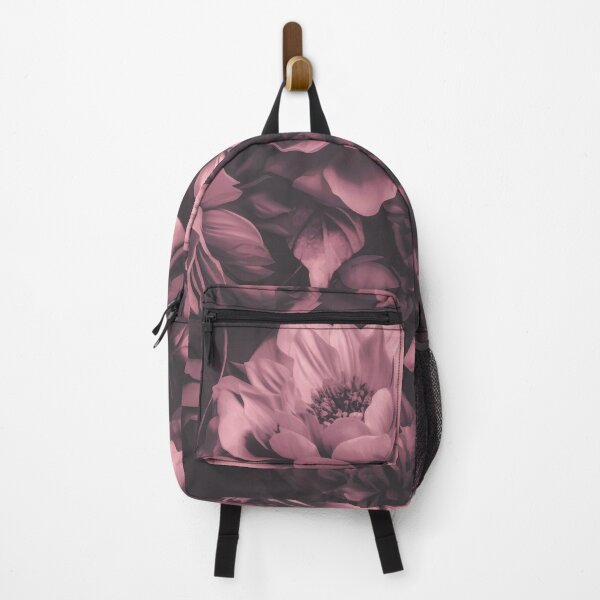 Item preview, Opulent Baroque Flowers Moody Botanical Art Matte Pink designed and sold by artsandsoul.