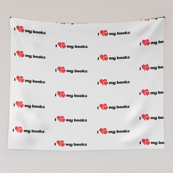 Item preview, I Love My Books designed and sold by Coffee Lifestyle.