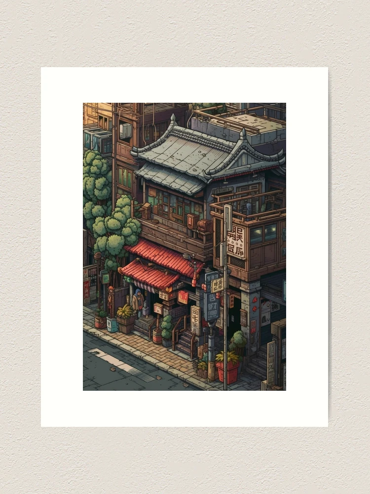 Japan Pixel Art 11