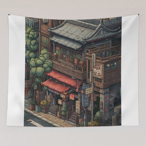 Item preview, Japan Pixel Art 11 designed and sold by KyzArt01.