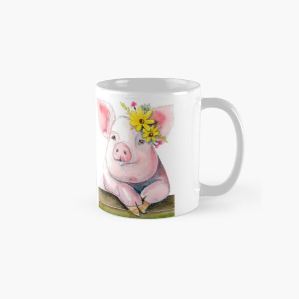 Jolie Piggy Mug classique