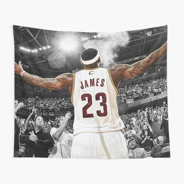 Illustration Wallpaper LeBron Photographic Print for Sale by kartinah09