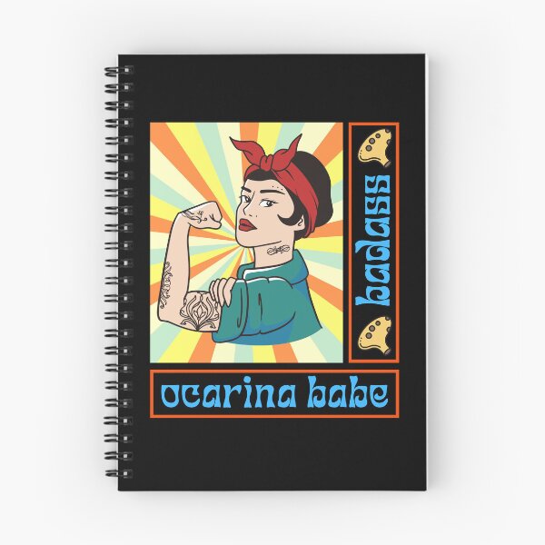 Item preview, Ocarina Player - Badass Ocarina Babe designed and sold by ojdart.