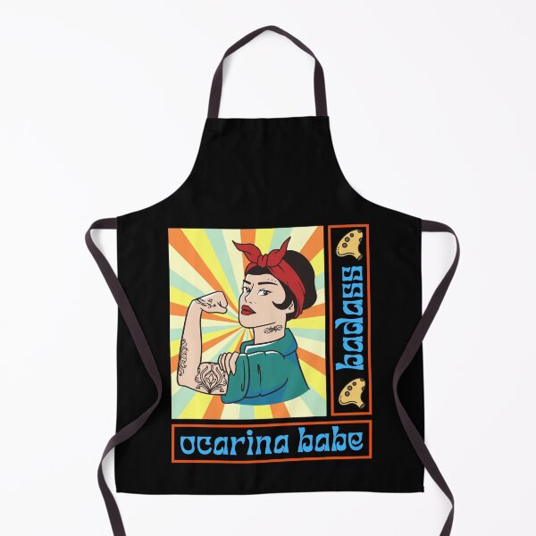 Item preview, Ocarina Player - Badass Ocarina Babe designed and sold by ojdart.