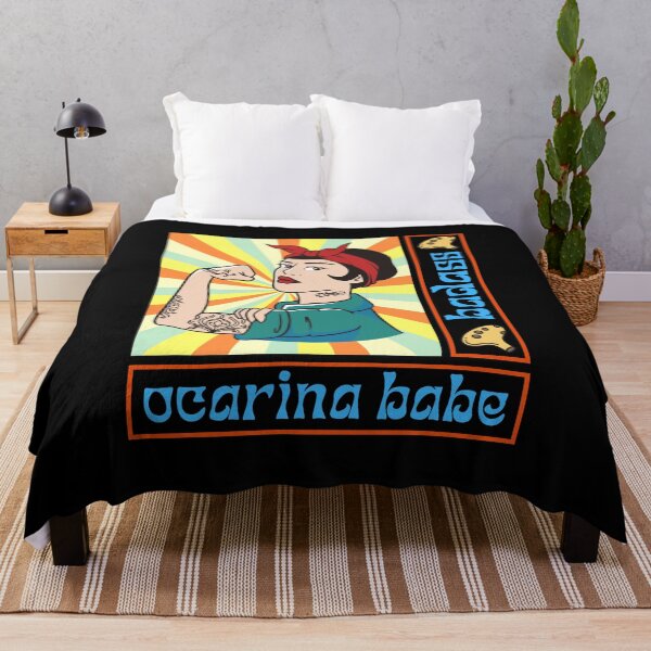 Item preview, Ocarina Player - Badass Ocarina Babe designed and sold by ojdart.