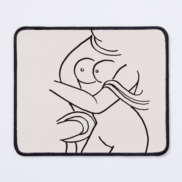 Item preview, Fancy Funny Sexy Guanyin Buddhism Sketch Meditation Enlightenment Sticker designed and sold by Mulan-Prints.