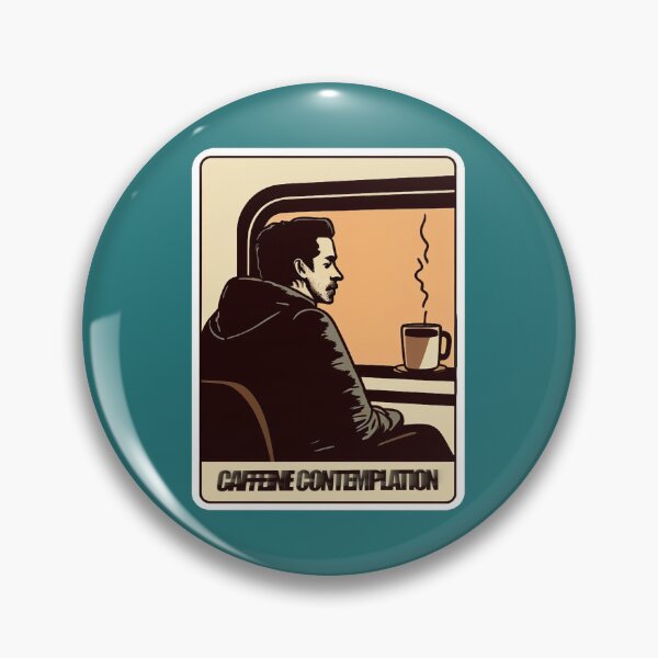Item preview, WINDOW CAFFEINE GUY mornings are for coffee  designed and sold by Casarezi.