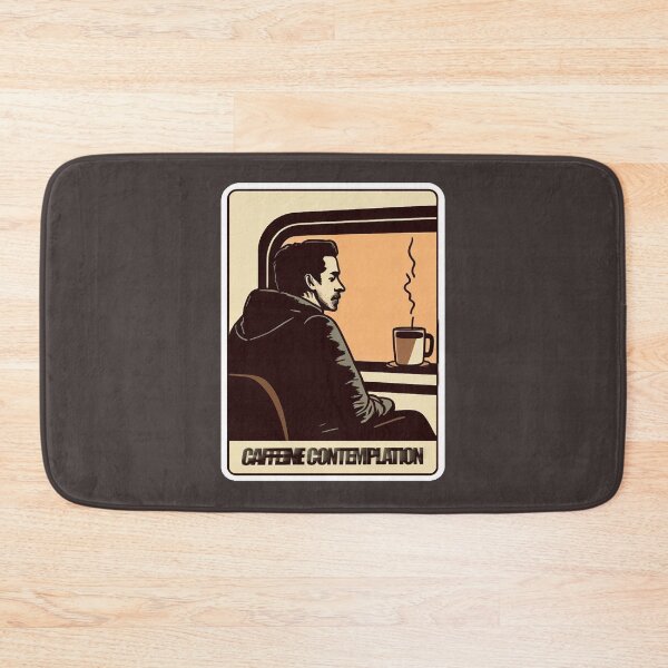 Item preview, WINDOW CAFFEINE GUY mornings are for coffee  designed and sold by Casarezi.