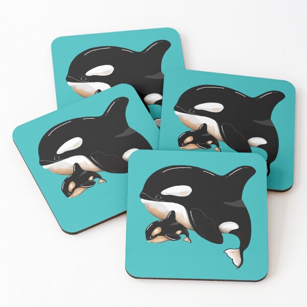Item preview, Orcas designed and sold by Karin Taylor.