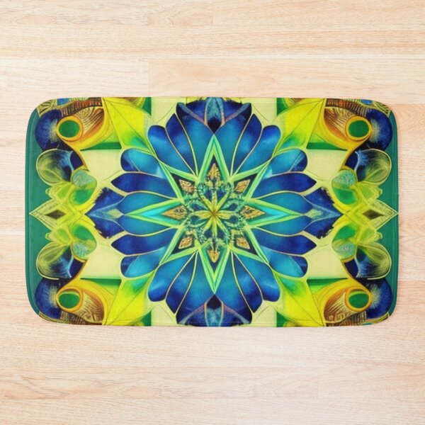 Artikelvorschau, Blaugrünes Boho-Chic-Design entworfen und verkauft von Roxburylane.