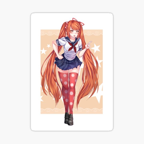 Osana Najimi Deviant Art by YanX20 - Yandere Simulator - Sticker