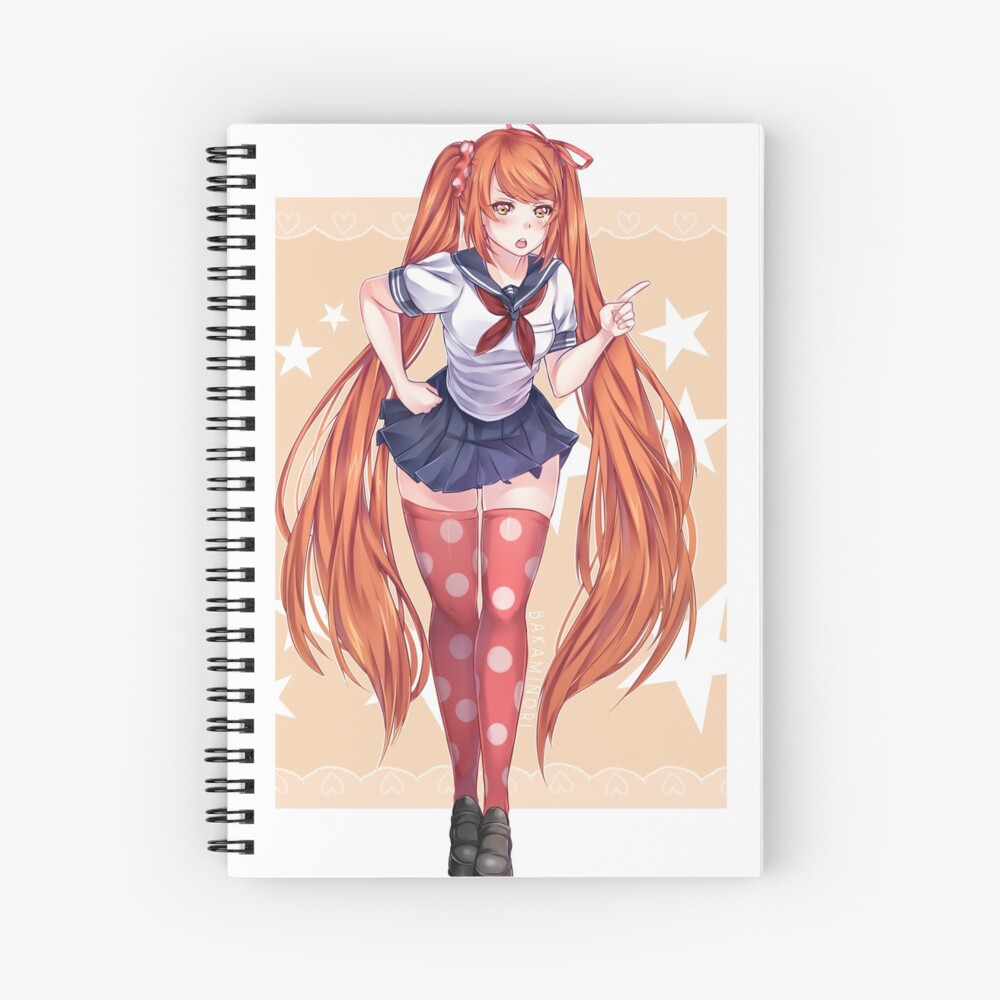 Najimi osana San sticker valentines Spiral Notebook for Sale by sagecream