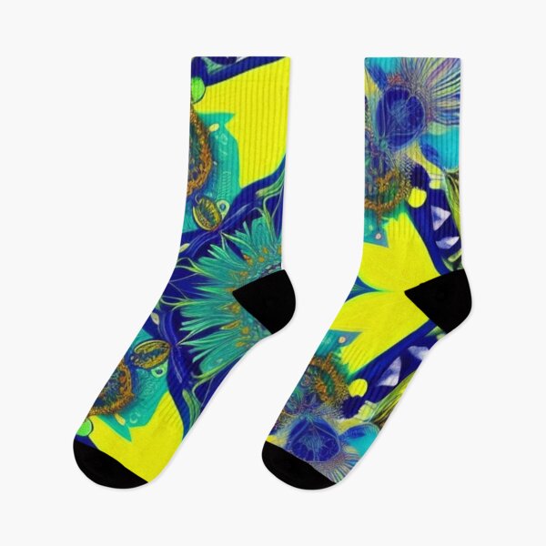 Artikelvorschau, Blau-gelb-grüner Boho-Stil entworfen und verkauft von Roxburylane.