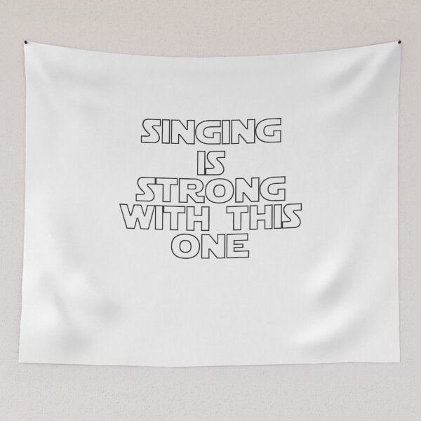 Item preview, Singing Is Strong With This One designed and sold by overstyle.