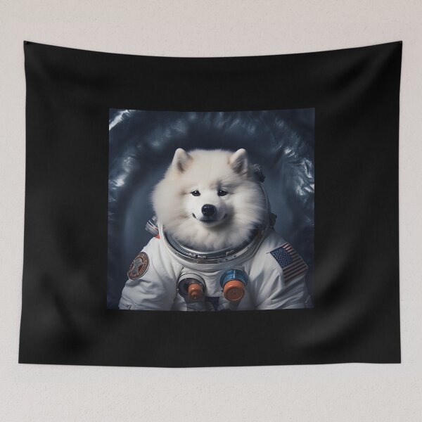 Item preview, Astro Dog - Samoyed designed and sold by Merchgard.