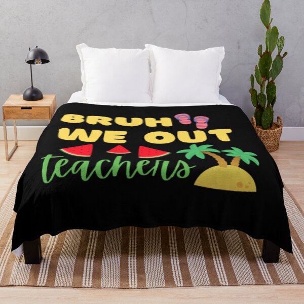Item preview, Bruh we out teachers designed and sold by TeePassion.