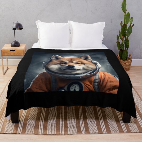 Item preview, Astro Dog - Akita designed and sold by Merchgard.