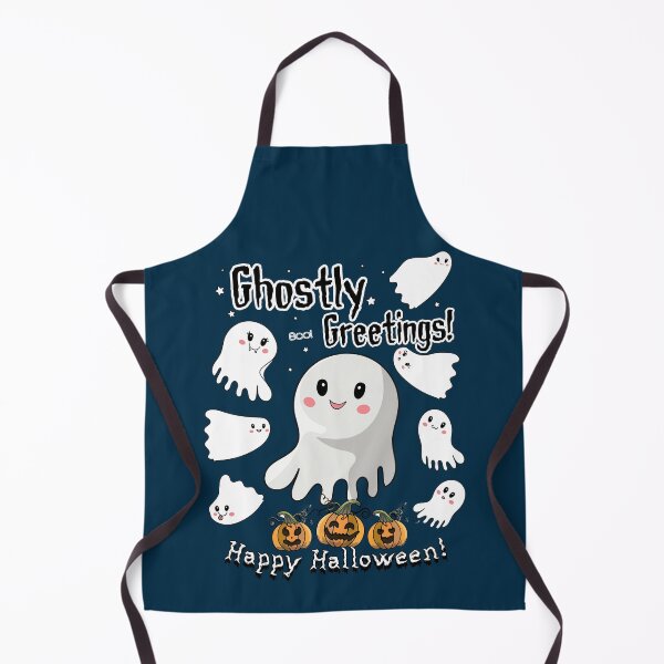 Item preview, Halloween ghosts pumkins cute funny design designed and sold by HajnalkArt.