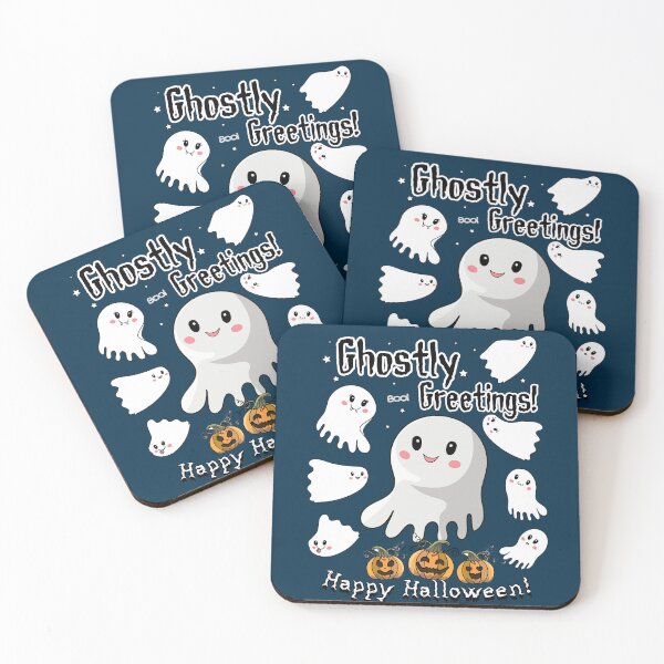 Item preview, Halloween ghosts pumkins cute funny design designed and sold by HajnalkArt.