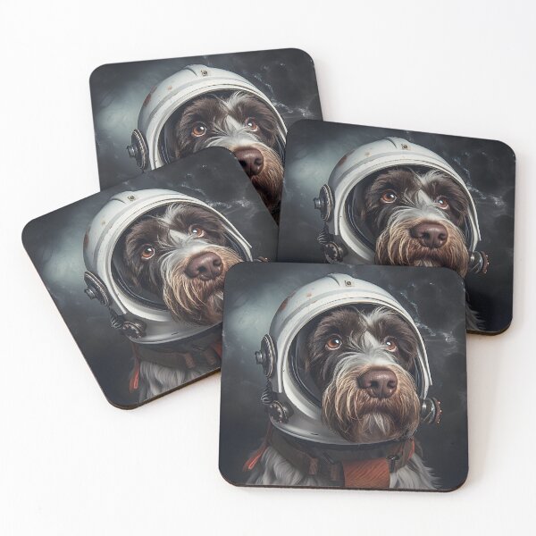 Item preview, Astro Dog - German Wirehaired Pointer designed and sold by Merchgard.