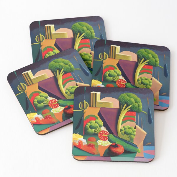 Item preview, Abstract inspiration vegetables designed and sold by ArchieDid.