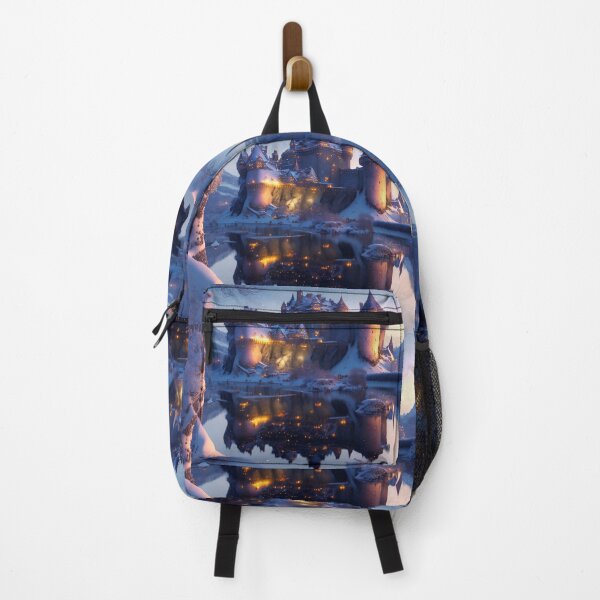Item preview, Castle in winter evening designed and sold by M-Y-A-R-T-.