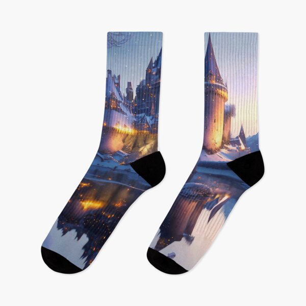 Item preview, Castle in winter evening designed and sold by M-Y-A-R-T-.