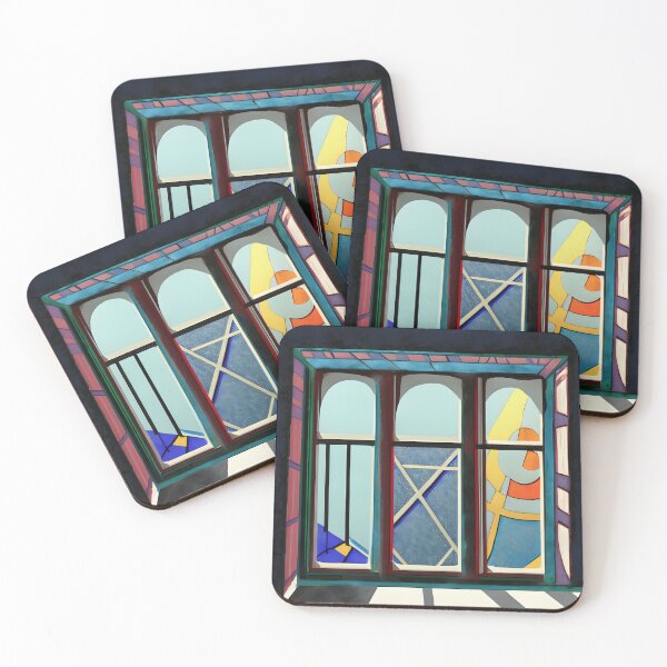 Item preview, Abstract inspiration window designed and sold by ArchieDid.