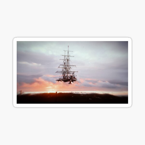 Item preview, Ship in Clouds  designed and sold by Inishmerica.