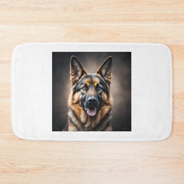 Item preview, Smiley Cute German Shepherd Portrait designed and sold by GSDDESIGNMERCH.
