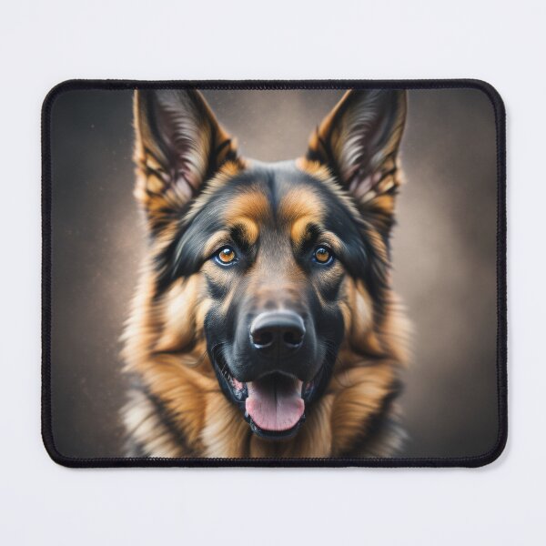 Item preview, Smiley Cute German Shepherd Portrait designed and sold by GSDDESIGNMERCH.
