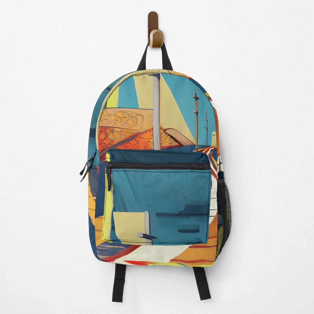 Vista previa del artículo con la obra «Mochila», diseñado y vendido por ArchieDid.
