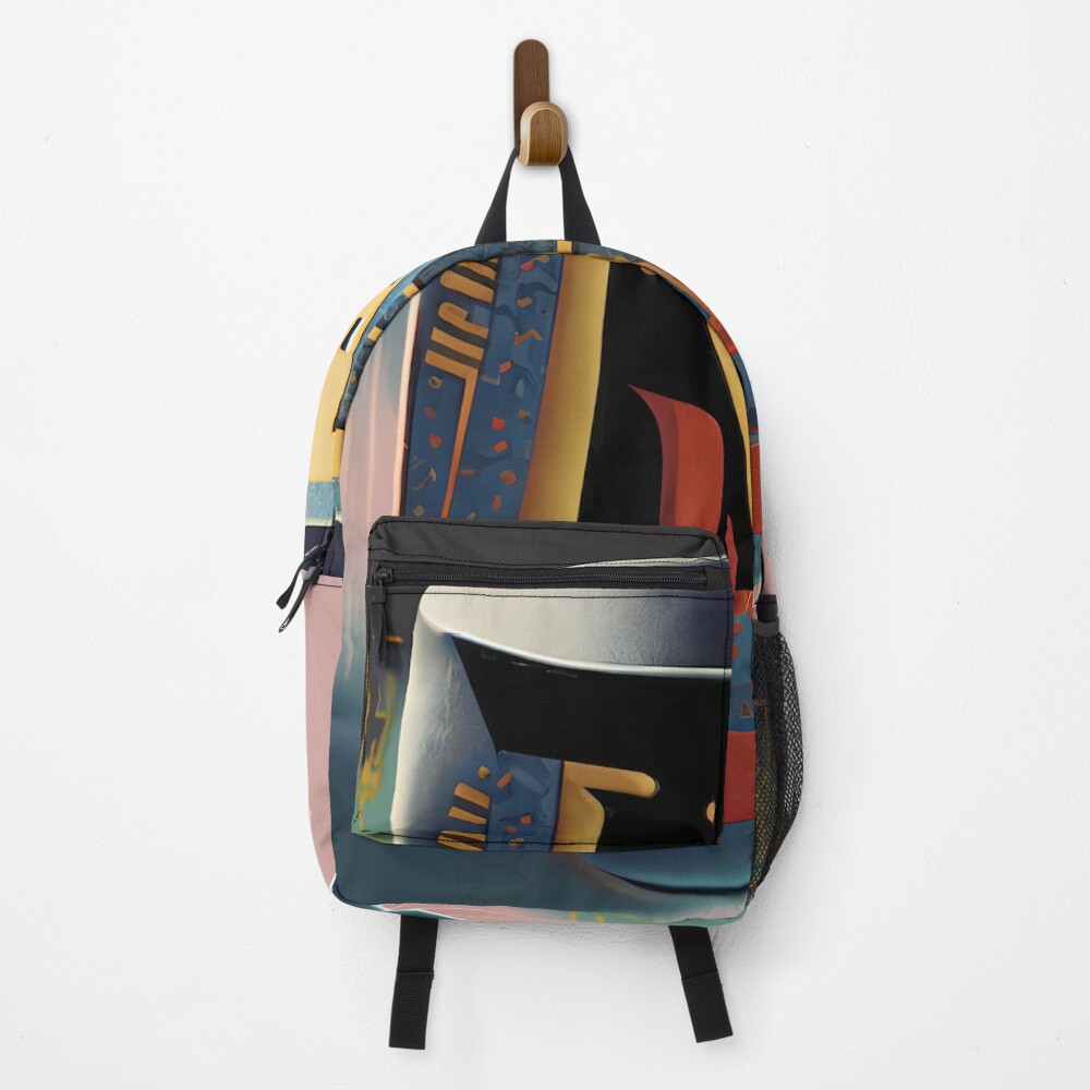 Vista previa del artículo con la obra «Mochila», diseñado y vendido por ArchieDid.