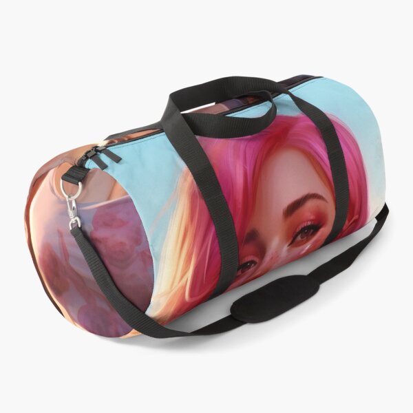 Item preview, Enchanting Visions: A Beautiful Girl with Short Pink Hair in Venice designed and sold by oanaunciuleanu.